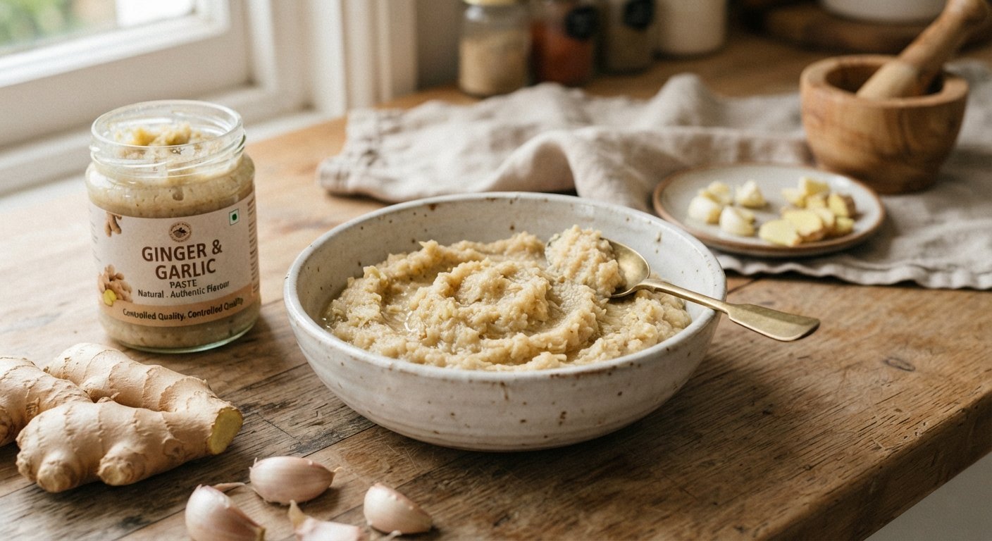 Ginger & Garlic & Garlic Paste powder and dried fruit capsule / pods