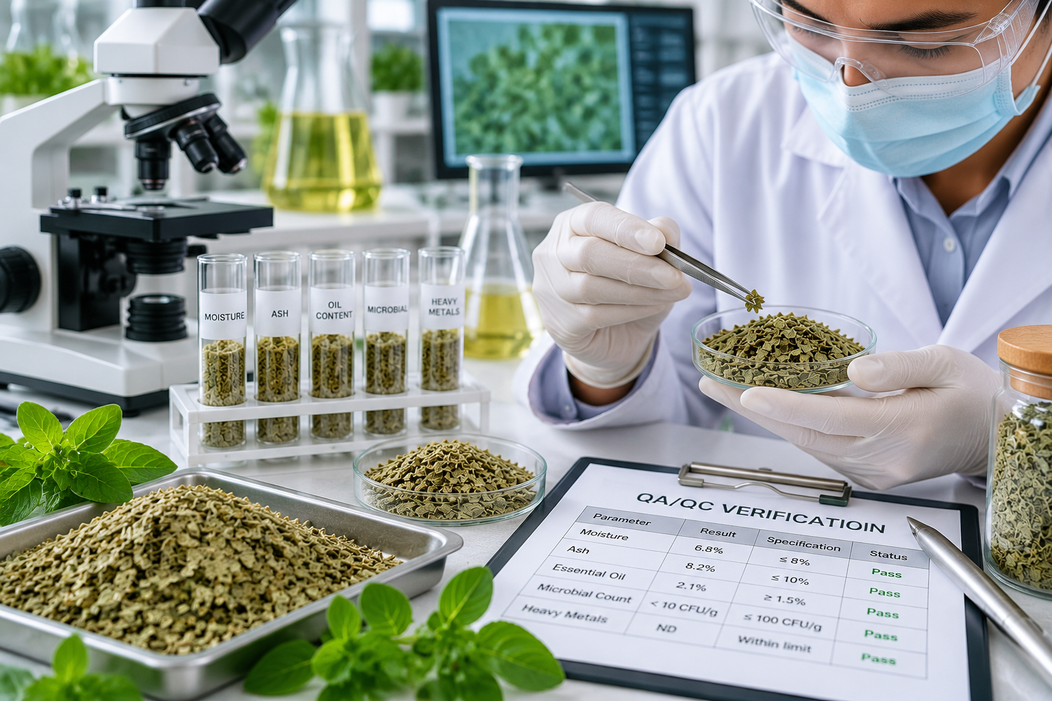 QA QC laboratory